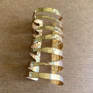 Gold arm cuff
